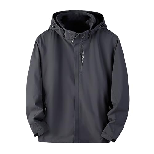 Chaqueta de montañismo para hombre y hombre, resistente al agua, resistente al viento, abrigos de senderismo, transpirables, chaquetas de senderismo softshell, chaquetas de senderismo, impermeables