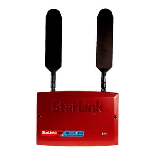 SLE-MAX2-FIRE Dual SIM Cellular Communicator, Red