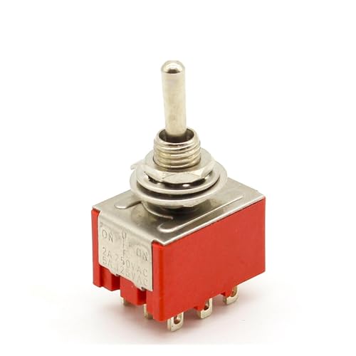 Interrupteur 9 broches ON-OFF-ON pour réparer un double circuit électrique