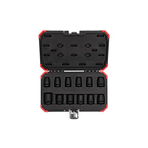 GEDORE red Kraftschrauber-Steckschlüssel-Satz 1/2" 12-teilig/Schlüsselweiten: 10-24 mm