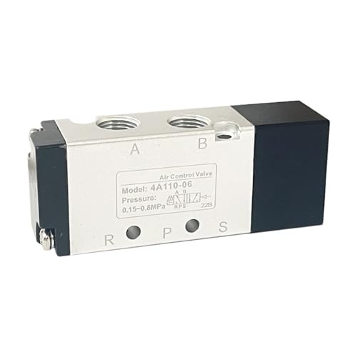 Válvula neumática de 5 vías y 2 posiciones modelo 4A220-08 para control de aire 2