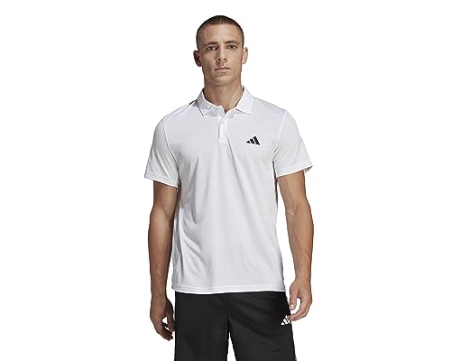 ADIDAS IB8105 TR-ES BASE POLO Polo shirt Hombre white/black Tamaño S