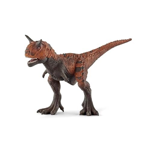 Schleich Dinosaurs 14586 Realistic Carnotaurus Figurine with Movable Jaw - Large Dinosaur Toy Collection Realistic Prehistoric Durable Figure for Girls and Boys - Dinosaur Toys for Kids Ages 4+