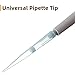 4E's USA 500µL Pipette Tip - Universal Tips, RNase/DNase Free, Pyrogen Safe, Sterile Blue Pipette Tip with Filter, 96 Tips Racked