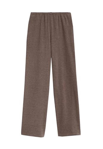 Marks & Spencer Joggers a Gamba Larga da Donna Rosso