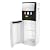 Bottom Loading Water Cooler Dispenser for 5 Gallons - Hot and Cold Electric Tabletop Drinking Machine for Home Office Kitchen (White)