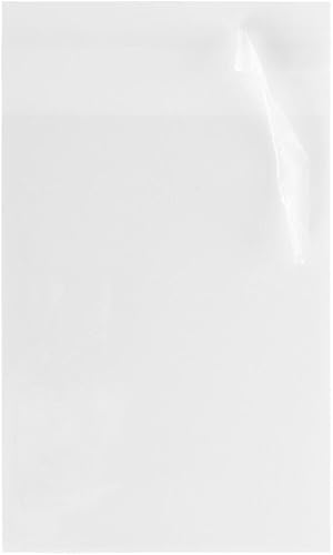 Miniatura 2 de JAM PAPER Fundas para violonchelo con cierre autoadhesivo - A6 - 4 15/16 x 6 9/16 - Transparente - 100/Pack