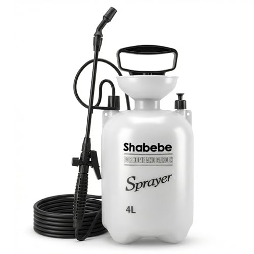 Shabebe Pump Garden Sprayer for Rock Glue & Mulch Glue,