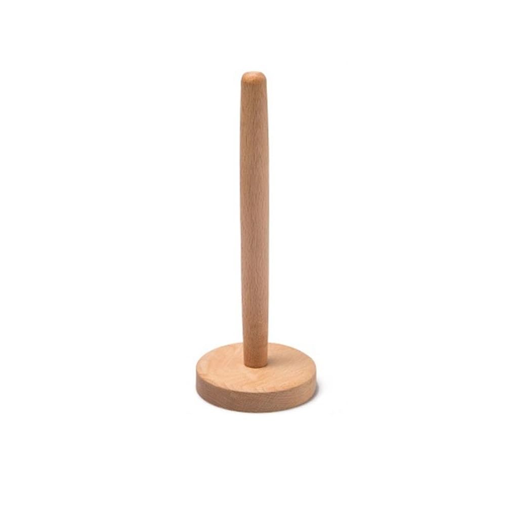 Paper Towel Rack Vintage Style Tissue Holder, Vertical Kitchen, Countertop Roll Paper Storage Rack Kitchen Accessories