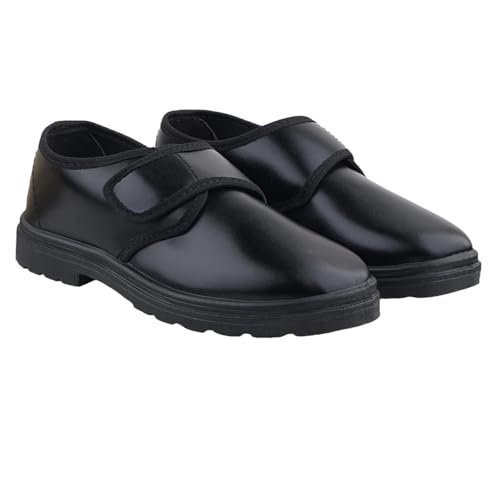 Image of Unisex Child Deluxe Lace-Up School Shoes | Durable, Comfortable & Stylish Uniform Footwear