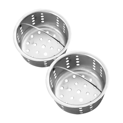 Filtro para fregadero de cocina de acero inoxidable 2 piezas