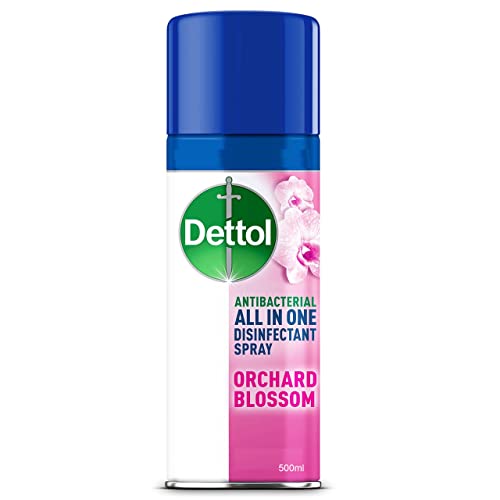 Image of Dettol All-In-One Disinfectant Spray, Orchard Blossom - 500ml