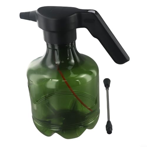Multifuncional 3 5L Bomba de pulverización de agua de mano con varilla larga para uso doméstico y jardín (verde)