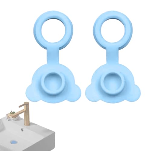 2 Piezas Drenaje De La Bañera del Tope De Drenaje - Tope De Bañera De Silicona - Baño Tapa Drenaje - Fácil Instalar Y Quitar El Tapón De Baño | para Bañeras De Bebé, Lavabos O Sistemas De Drenaje