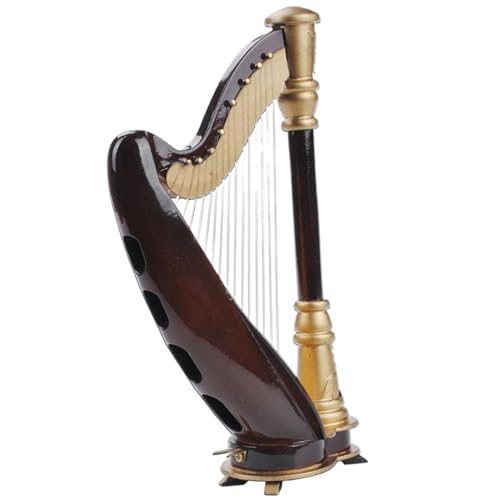 Regalo meraviglioso: ideale per familiari, amici e parenti che adorano la musica, rendendo memorabile qualsiasi evento festivo. L'arpa in miniatura è un ottimo regalo per gli amanti della musica