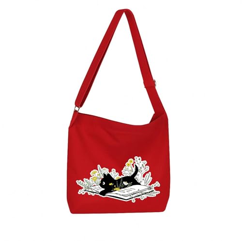 Image of Lify Women's Retro Large Size Canvas Shoulder Bag Hobo Crossbody Handbag Casual Tote - 1 Piece