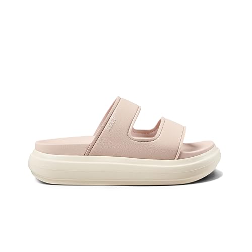 Image of REEF Cushion Bondi 2 Bar Women's Slide Sandal, Lightweight and Supportive Footbed, Water Friendly