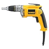 DEWALT DW272W 6.3-Amp Variable-Speed Reversing Drywall Screwdriver with 50' Regular Cord