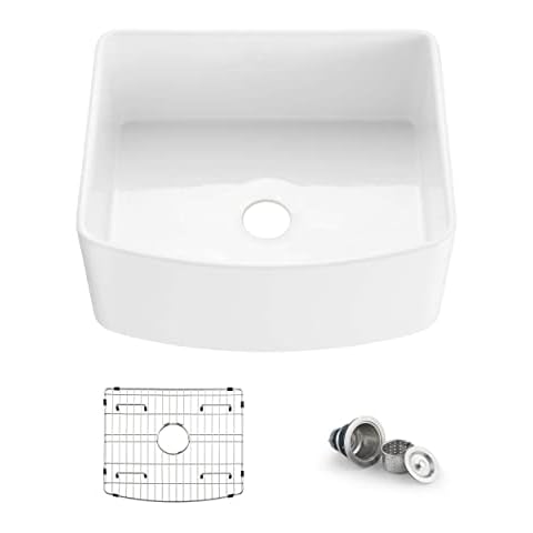 KIBI K2-SF24C Fireclay Kitchen Sink Cover