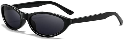 SUNGAIT Retro Oval Sunglasses for Women Lightweight Cat Eye Fashion UV400 Protection