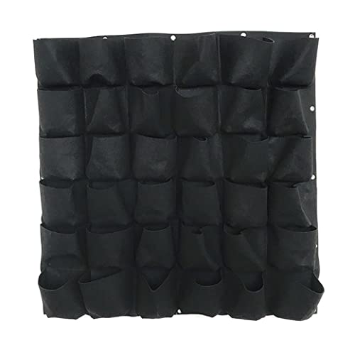 Bolsas de cultivo para pared con 36 bolsillos de tela para plantas 2