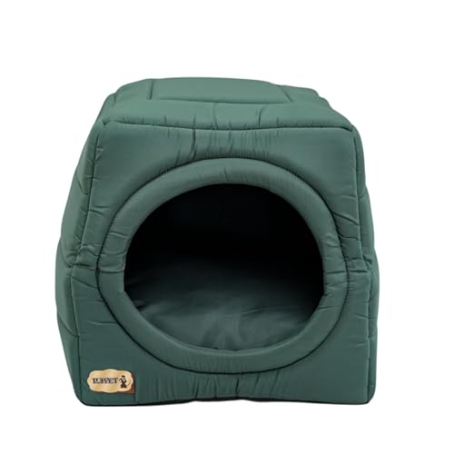 Cama iglu toca para cachorro e gato, cama 2x1 para cachorro ou gato com almofada, TAM. G