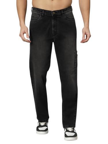 Image of Amazon Brand - INKAST Men Mid Rise Straight Fit Jeans | Denim Wear | Casual Pants | Straight Fit
