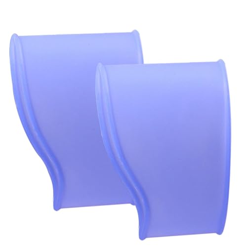 FVPKYUR Football Lace Bands, Lace Bands for Football Boots - 2 x Silicone Laces, Football Boot Lace Cover, Football Boot Strap for Teenagers and Adults for Football Season, blue, Siehe Beschreibung