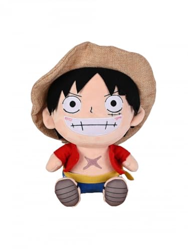 Peluche Luffy One Piece SAKAMI 25cm : idée cadeau parfaite pour les fans d'anime