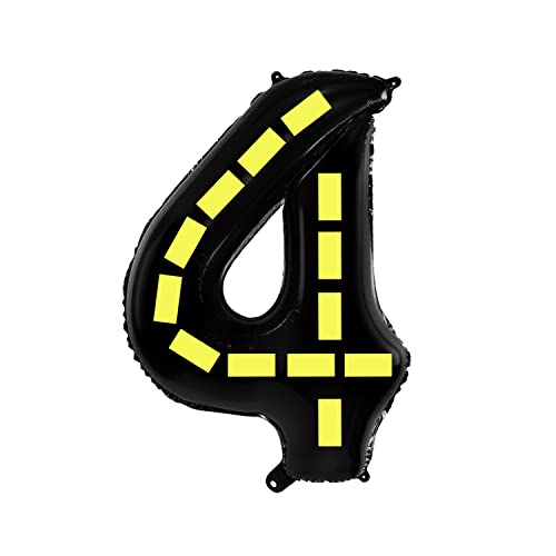 Construction Balloons Construction Birthday Party Supplies Vehicle Car Themed Party Decorations For Boys Foil Truck Balloon Number Balloons Dump Truck Excavator Tractor Wheels Party Favor #TOP15