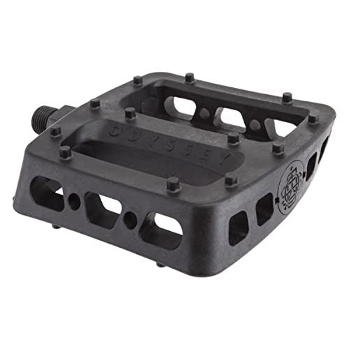 Odyssey BMX Twisted Pro Pedale | schwarz | Kunststoff Cover
