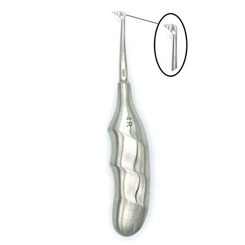 ADDLER DENTAL SELDIN 4R RIGHT ELEVATOR ANATOMIC EASY FINGER GRIP, HANDLE. LIFE TIME ANTI RUSTING WARRANTY.-image-8