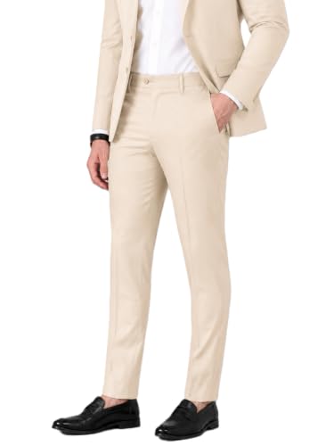 Image of Mens Formal Pant | Comfortable Cotton Trousers for Office and Business Wear