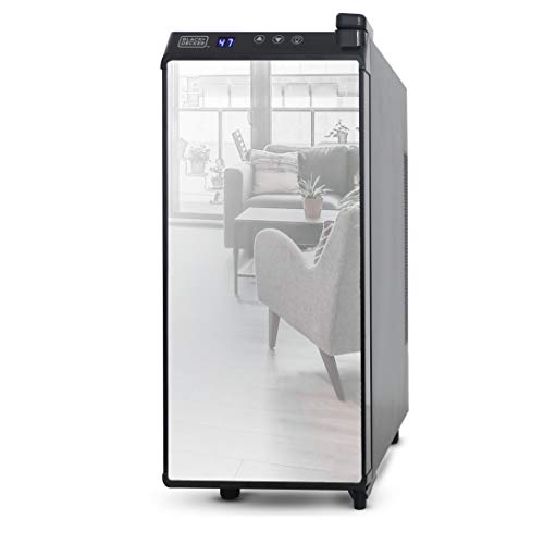 BLACK+DECKER Wine Fridge 12 Bottles,...