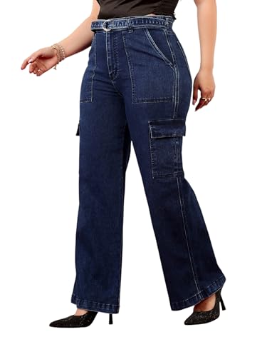Image of Miss Chase A+ Women's Bootcut High Rise Regular Length Stretchable Denim Jeans