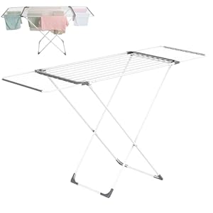 Coastech CR-1 Ausziehbarer Wäscheständer 136cm