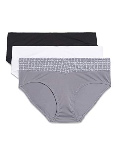 Image of Warner's womens Blissful Benefits No Muffin Top 3 Pack Hipster Panties
