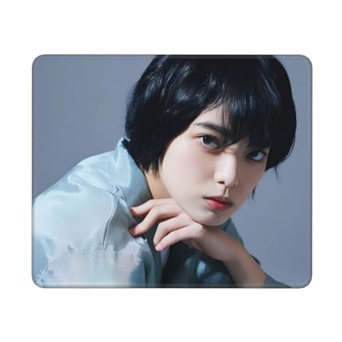 高耐久性 平手友梨奈 (4) 滑り止めマウスパッド 25x30cm ポリエステル & ゴム素材 オフィス・ゲーム・学習用 ゲーミングマウスパッド