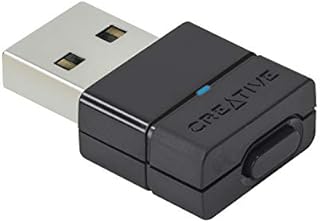 Creative BT-W2 Portable Bluetooth Audio Transceiver with aptX Low Latency for PC, Mac, PS4, and Nintendo Switch