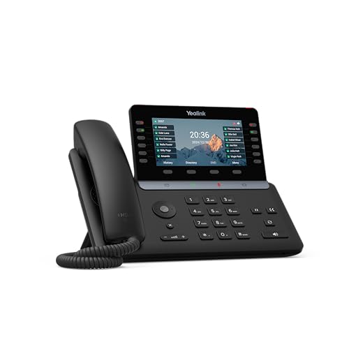 Teléfono IP Wi-Fi Yealink SIP-T85W 16 Cuentas SIP miniatura 2