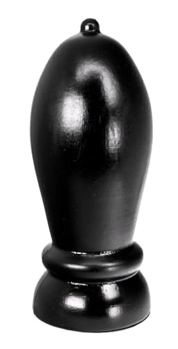 BELGOPRISM HT04B Hung System Rolling Plug Anal Noir 24 cm pour stimulation intensive