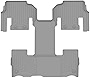 WeatherTech FloorLiner Custom Fit Floor Mats for Jeep Wagoneer 7-Passenger - One Piece - 2nd and 3rd Row Coverage, Grey (4617044)