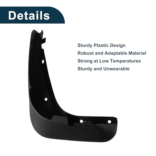 Image of Mud Flaps Splash Guards for Volkswagen Golf Wagon MK6 2008-2015 W /Mount Accessories Mud Guards Front and Rear 1 Set