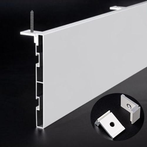 Cenefas para cortina de techo de 14 cm: la solución elegante para ocultar rieles de paneles