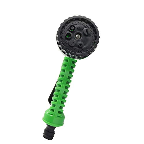 Raccordo per tubo da giardino Pistola a spruzzo d'acqua per auto Tubo flessibile per lavaggio auto regolabile Spray da giardino Pistola ad alta pressione portatile Ugello spruzzatore 7 getto d'acqua