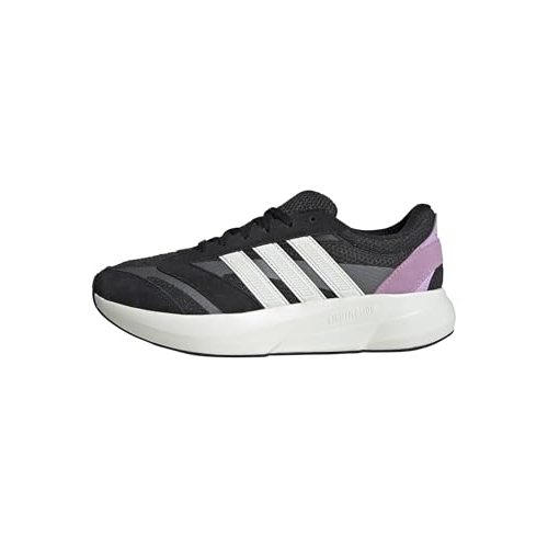 adidas Women's Lightshift, Carbon/Off White/Bliss Lilac, 7