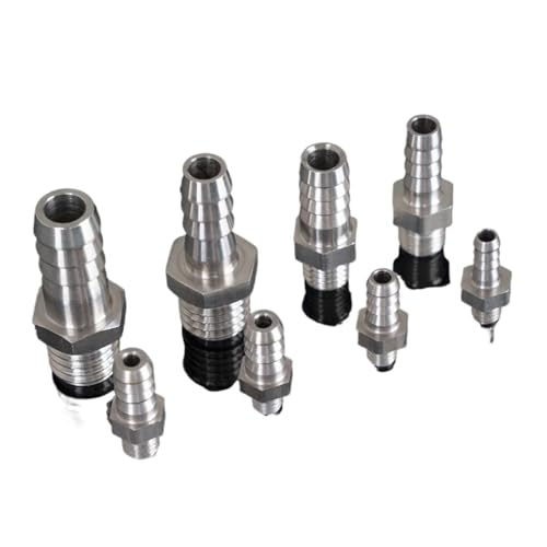Conector M14 de acero inoxidable 304 a boquilla de manguera de plomería 2