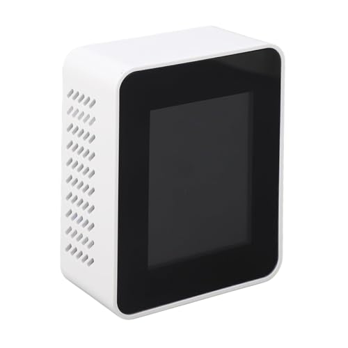 Nicear 5-in-1-Raumluftqualitätsmonitor, Formaldehyd, CO2, TVOC, Temperatur- und Feuchtigkeitsdetektor für Zuhause, Küche, Büro, Auto