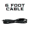 Old Skool PS3 Controller Charge Cable - Black