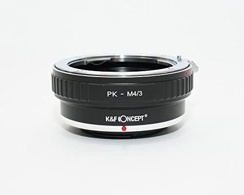 K&F ペンタックス Kレンズ-マイクロフォーサーズ m4/3 マウントアダプター レンズクロス付 pk-m43 (KFM43)